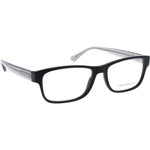Glasses , male, Sizes: 56 MM - Emporio Armani - Modalova