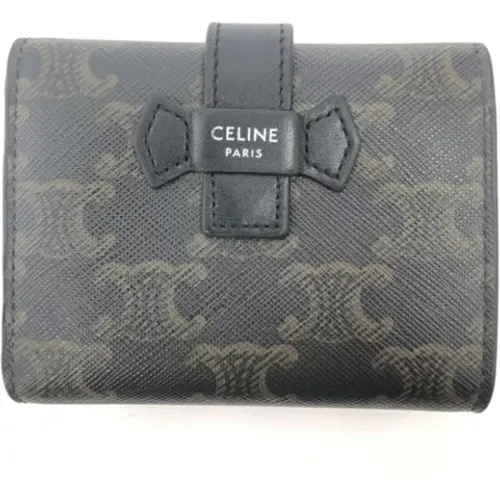 Pre-owned Canvas wallets , female, Sizes: ONE SIZE - Celine Vintage - Modalova