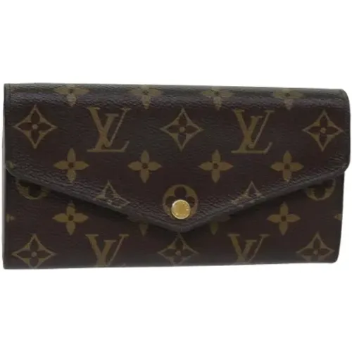 Pre-owned Canvas wallets , female, Sizes: ONE SIZE - Louis Vuitton Vintage - Modalova