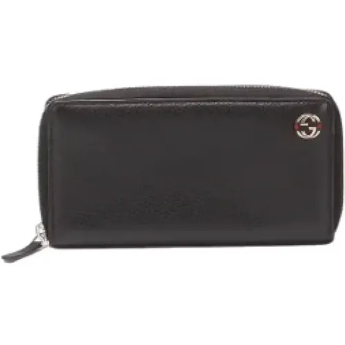 Pre-owned Leather wallets , female, Sizes: ONE SIZE - Gucci Vintage - Modalova