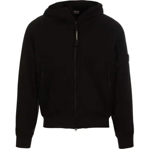 Short Jacket with Hood and Adjustable Drawstring , male, Sizes: S, M, XL - C.P. Company - Modalova
