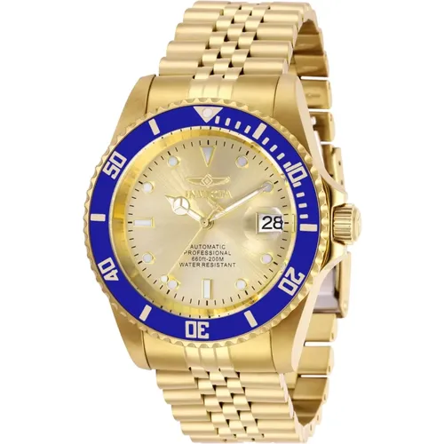 Pro Diver Automatic Watch - Gold Dial , male, Sizes: ONE SIZE - Invicta Watches - Modalova
