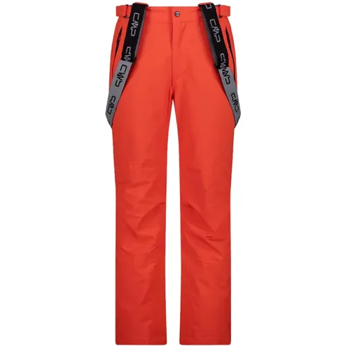 Men Remoable Strap Ski Salopette , male, Sizes: L, XL - CMP - Modalova