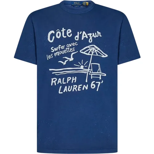 T-Shirts , Herren, Größe: S - Polo Ralph Lauren - Modalova