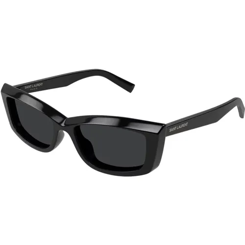 Cat-Eye Sunglasses SL 658 , female, Sizes: 54 MM - Saint Laurent - Modalova