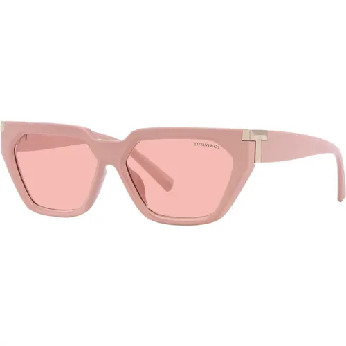 Rosa/Hellrosa Sonnenbrille,Sunglasses - Tiffany - Modalova