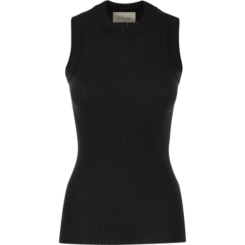 Ärmellose Oberteile , Damen, Größe: XS - SPORTMAX - Modalova