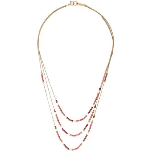 Triple Stripe Necklace , female, Sizes: ONE SIZE - Isabel marant - Modalova