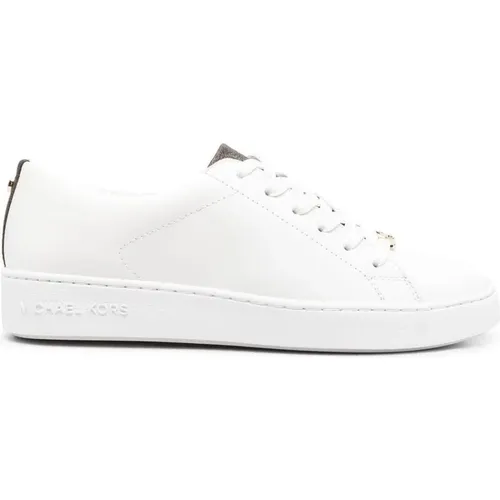 Braune Schnürsneaker , Damen, Größe: 38 1/2 EU - Michael Kors - Modalova