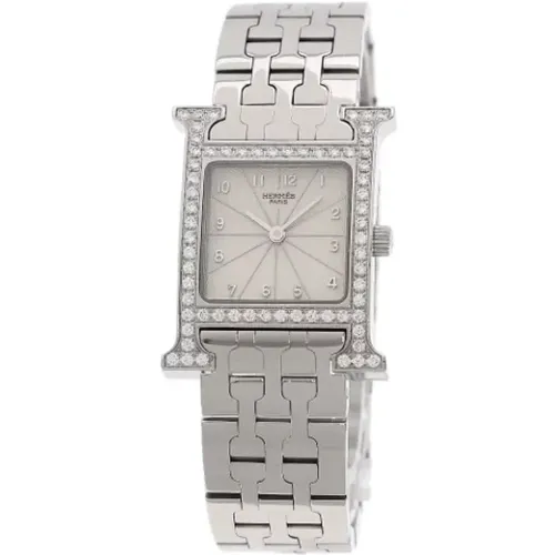 Pre-owned Stainless Steel watches , female, Sizes: ONE SIZE - Hermès Vintage - Modalova