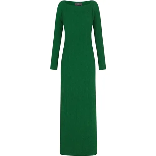 Sammy, long emerald dress , female, Sizes: S, XS, XL, M, L - Cortana - Modalova