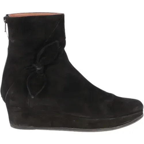Pre-owned Wildleder boots - Alaïa Pre-owned - Modalova
