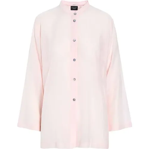 Floral Silk Shirt Pale , female, Sizes: XL, M, XS, L, S - Bitte Kai Rand - Modalova