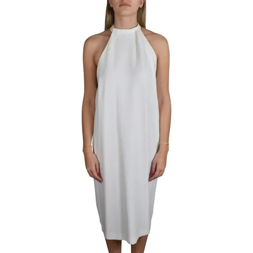 Weißes Kleid mit offenem Rücken , Damen, Größe: L - Balenciaga - Modalova