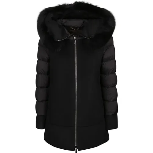 Fresia-LE Down Coat , female, Sizes: L - Moorer - Modalova