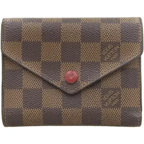 Pre-owned Canvas wallets , female, Sizes: ONE SIZE - Louis Vuitton Vintage - Modalova