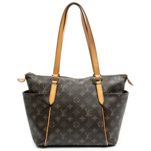 Pre-owned Canvas handbags , female, Sizes: ONE SIZE - Louis Vuitton Vintage - Modalova