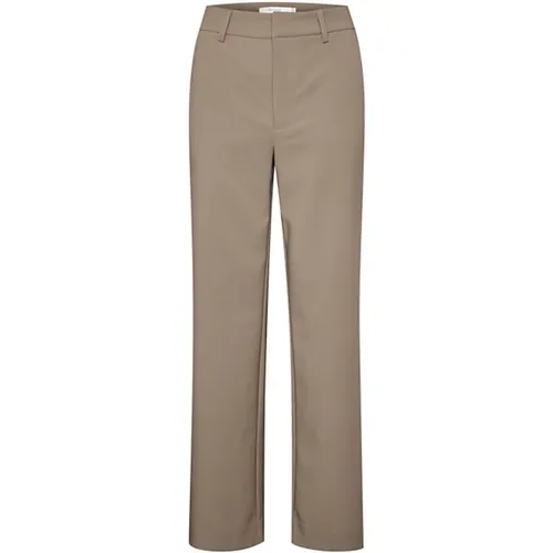 Elegante Straight Leg Chinos , Damen, Größe: M - Gestuz - Modalova