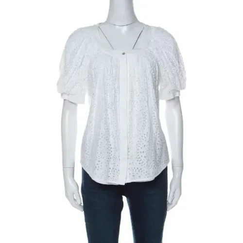 Pre-owned Cotton tops , female, Sizes: S - Valentino Vintage - Modalova