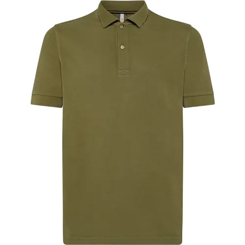 Classic Polo Shirt , male, Sizes: XL, L, M, S - Sun68 - Modalova