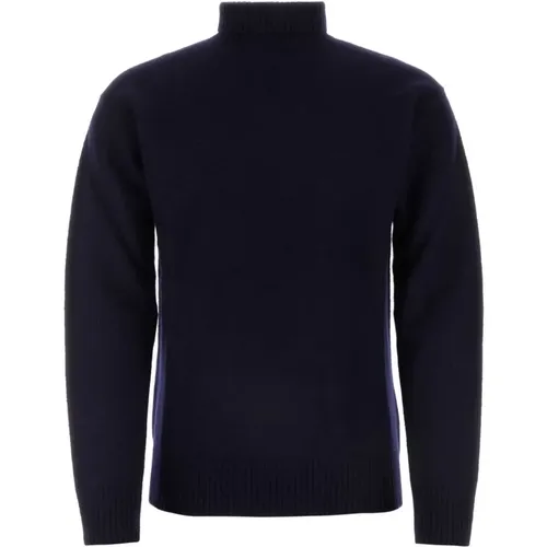 Midnight Wool Sweater , male, Sizes: M, L - Jil Sander - Modalova