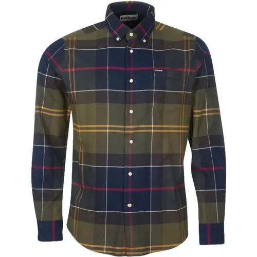 Tartan Edderton Tailored Shirt , male, Sizes: L, XL - Barbour - Modalova