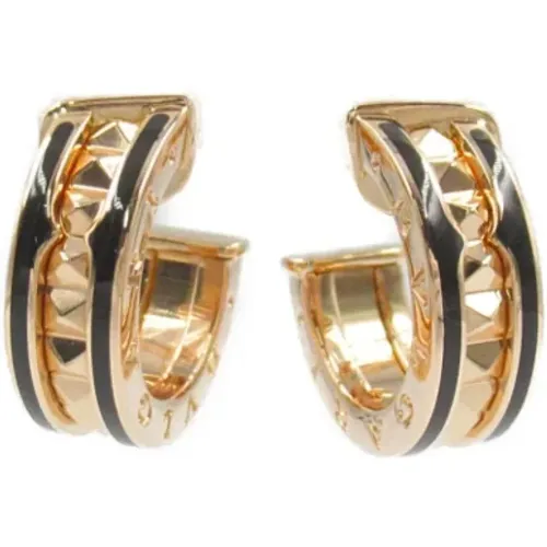 Pre-owned Rose Gold earrings , female, Sizes: ONE SIZE - Bvlgari Vintage - Modalova