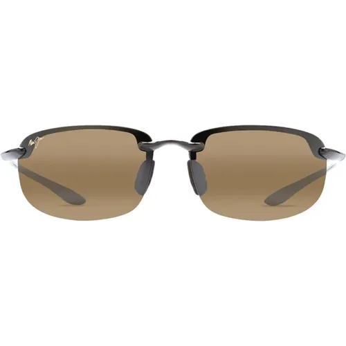 Sportliche Polarisierte Spiegel-Sonnenbrille , Herren, Größe: 64 MM - Maui Jim - Modalova