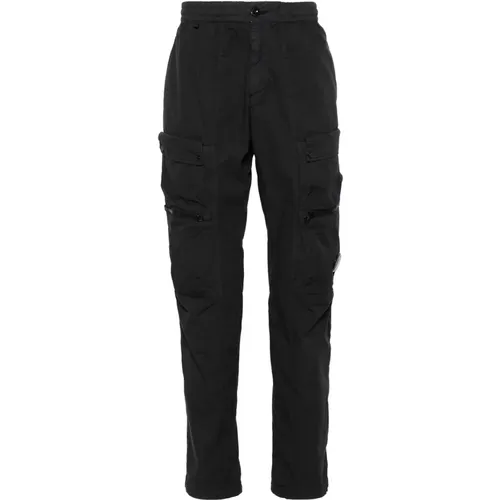 Blue Cargo Track Pants , male, Sizes: L, M, XL - C.P. Company - Modalova