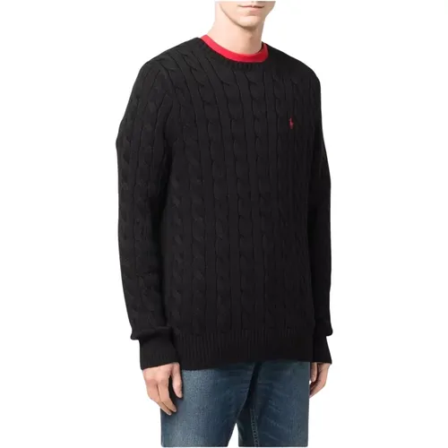 Classic Crew Neck Sweatshirt , male, Sizes: L - Ralph Lauren - Modalova