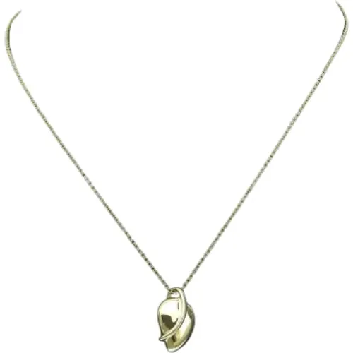 Pre-owned Gold necklaces , female, Sizes: ONE SIZE - Tiffany & Co. Pre-owned - Modalova