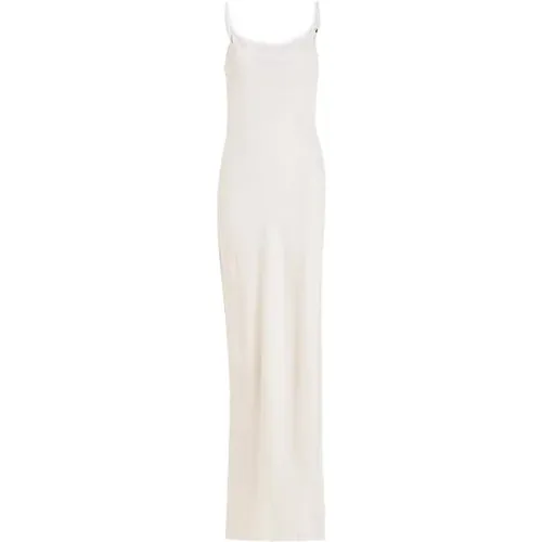 Fluid Satin Slip Dress , female, Sizes: XS, 2XS - Calvin Klein - Modalova