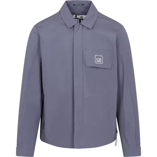 Ombre Overshirt Jacket Ss23 , male, Sizes: XL, L - C.P. Company - Modalova
