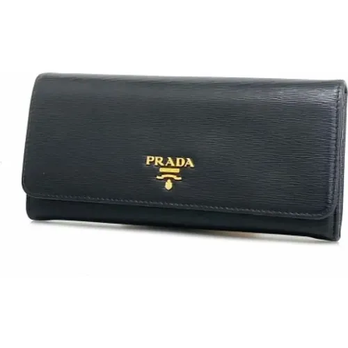 Pre-owned Leder Portemonnaies , Damen, Größe: ONE Size - Prada Vintage - Modalova