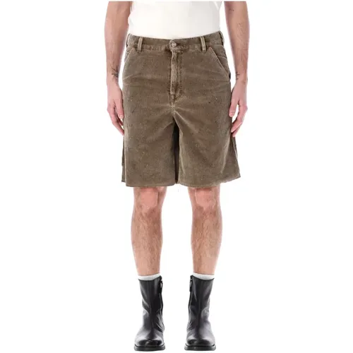 Men's Clothing Shorts Splatter Ss24 , male, Sizes: L - Our Legacy - Modalova