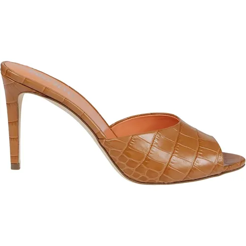 Elegant Summer High Heel Sandals , female, Sizes: 4 1/2 UK - Paris Texas - Modalova