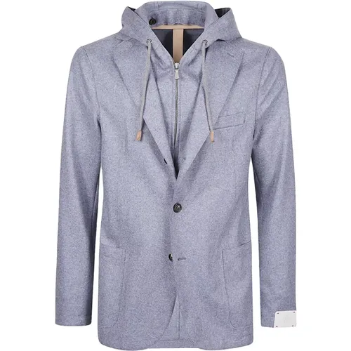 Stylish Blazer for Men , male, Sizes: L - Eleventy - Modalova