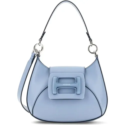 Shoulder Bags,Klare Blaue Taschen - Hogan - Modalova