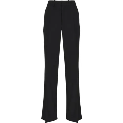 Wool Trousers, Regular Fit , female, Sizes: XS - Chloé - Modalova