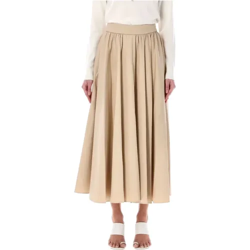Maxi Cotton Skirt , female, Sizes: S, XS - Patou - Modalova