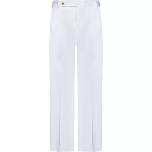 Cotton Twill Trousers Straight-Cut , male, Sizes: W38 - Ralph Lauren - Modalova