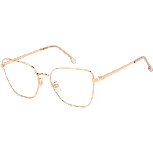 Gold Kupfer Brillengestelle , unisex, Größe: 55 MM - Carrera - Modalova