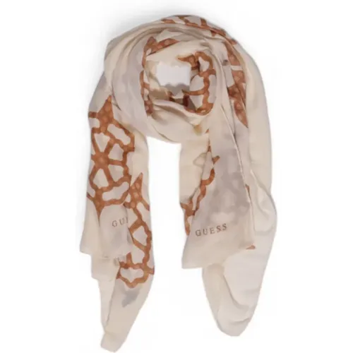 Peony Pashmina Herbst/Winter Kollektion , Damen, Größe: ONE Size - Guess - Modalova