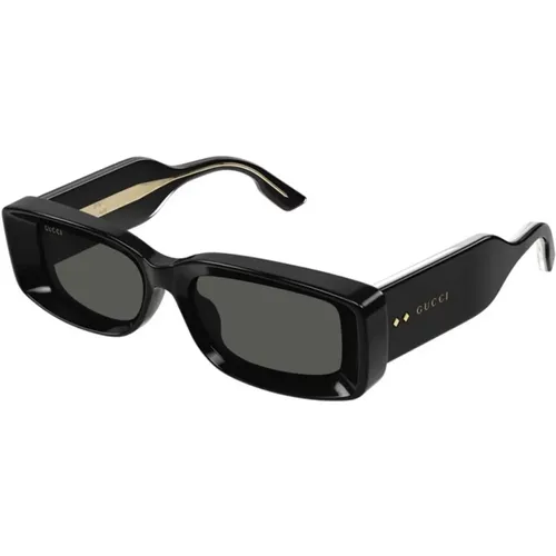 Schwarz Graue Sonnenbrille Gg1528S - Gucci - Modalova