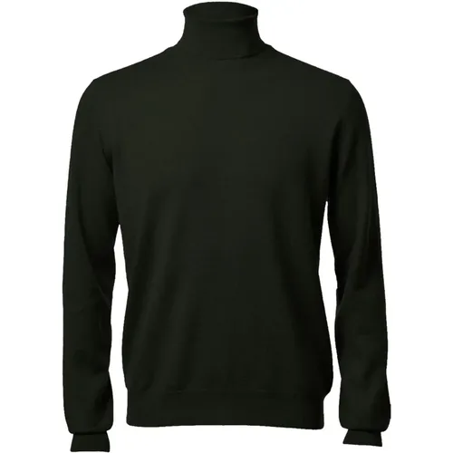 Grüner Rollkragenpullover von , Herren, Größe: 4XL - Gran Sasso - Modalova