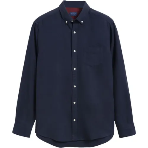 Comfortable Casual Shirt , male, Sizes: S - Gant - Modalova