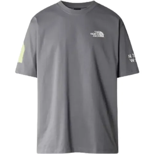 Grafik NSE T-Shirt (Smoked Pearl) , Herren, Größe: S - The North Face - Modalova