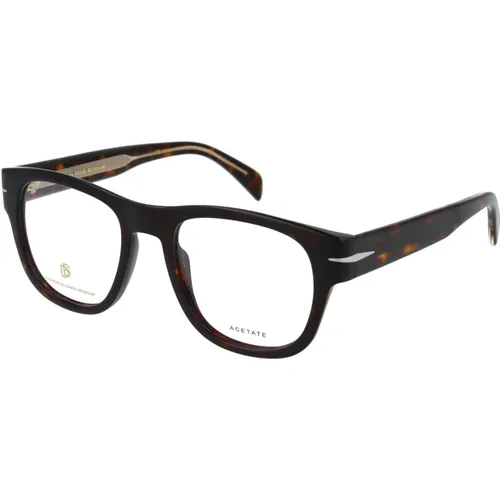 Stylish Optical Glasses DB 7025 , male, Sizes: 52 MM - Eyewear by David Beckham - Modalova
