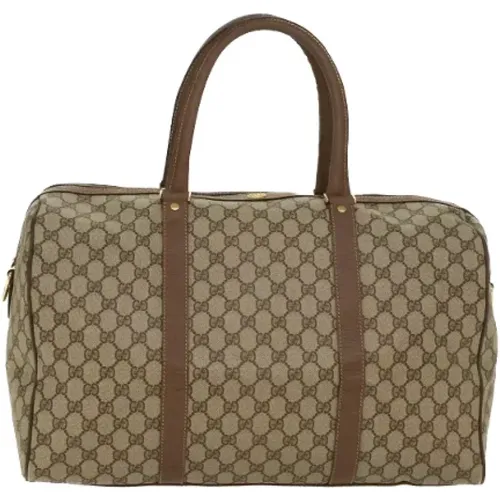 Pre-owned Canvas travel-bags , female, Sizes: ONE SIZE - Gucci Vintage - Modalova