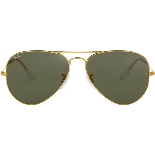 Rb3025 Aviator Classic Polarized Sunglasses , female, Sizes: 62 MM, 55 MM - Ray-Ban - Modalova